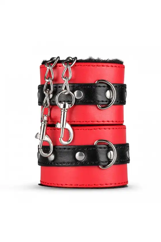 БДСМ набор Secret Play Secret Pleasure Secret Bondage, 8 шт (черный с красным)