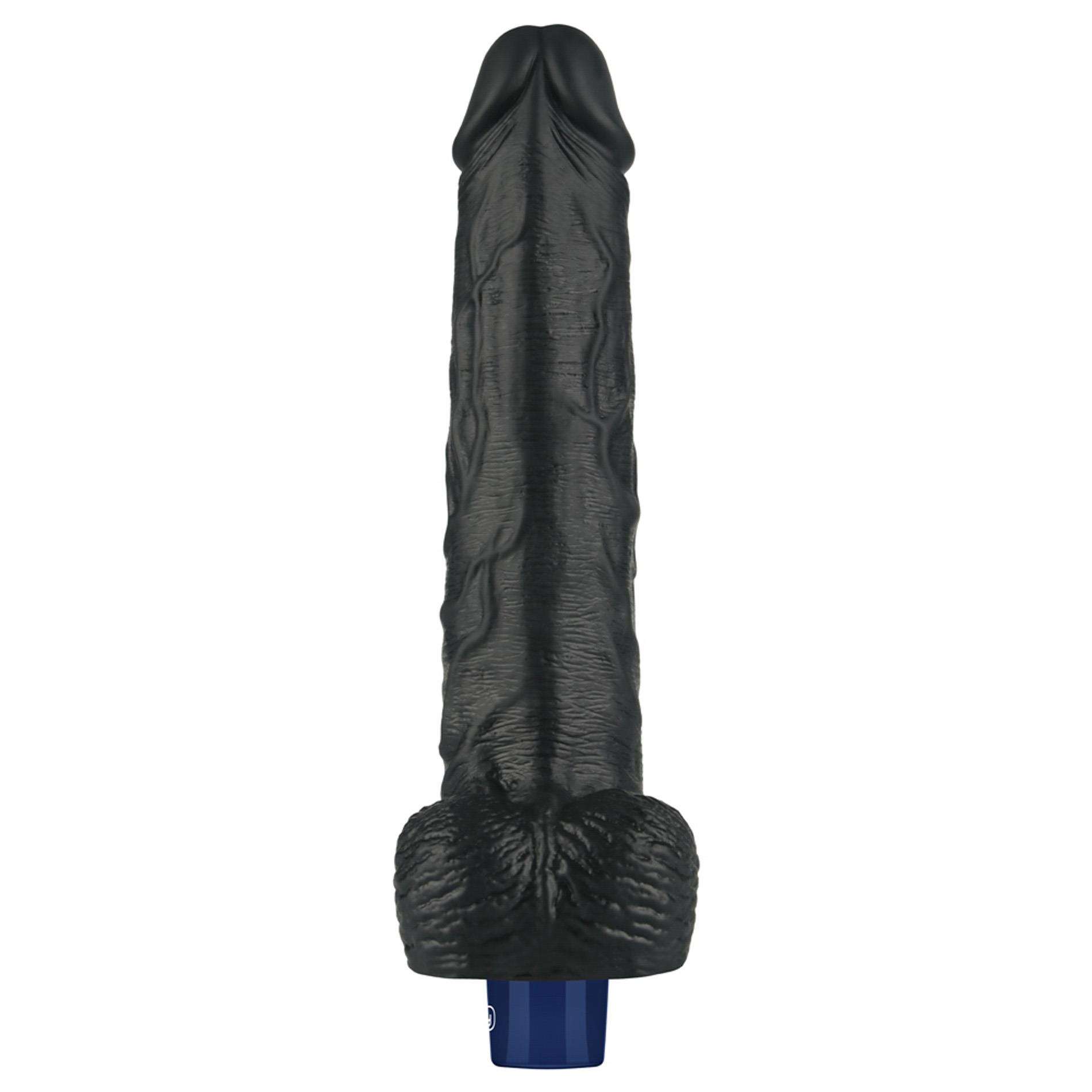 Vibrator Lovetoy Real Softee 10", 25.5 cm (czarny)