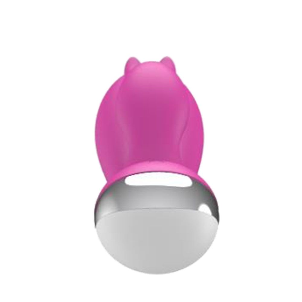 Вибратор-кролик A-GUSTO AG-002, 19.5 см (розовый)