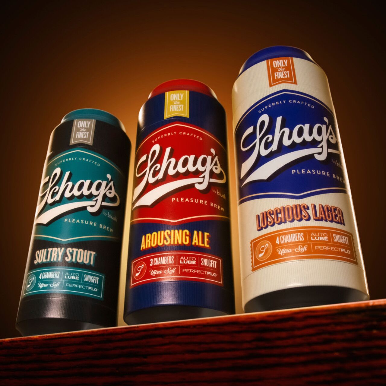 Мастурбатор Schag's Sultry Stout (прозрачный)