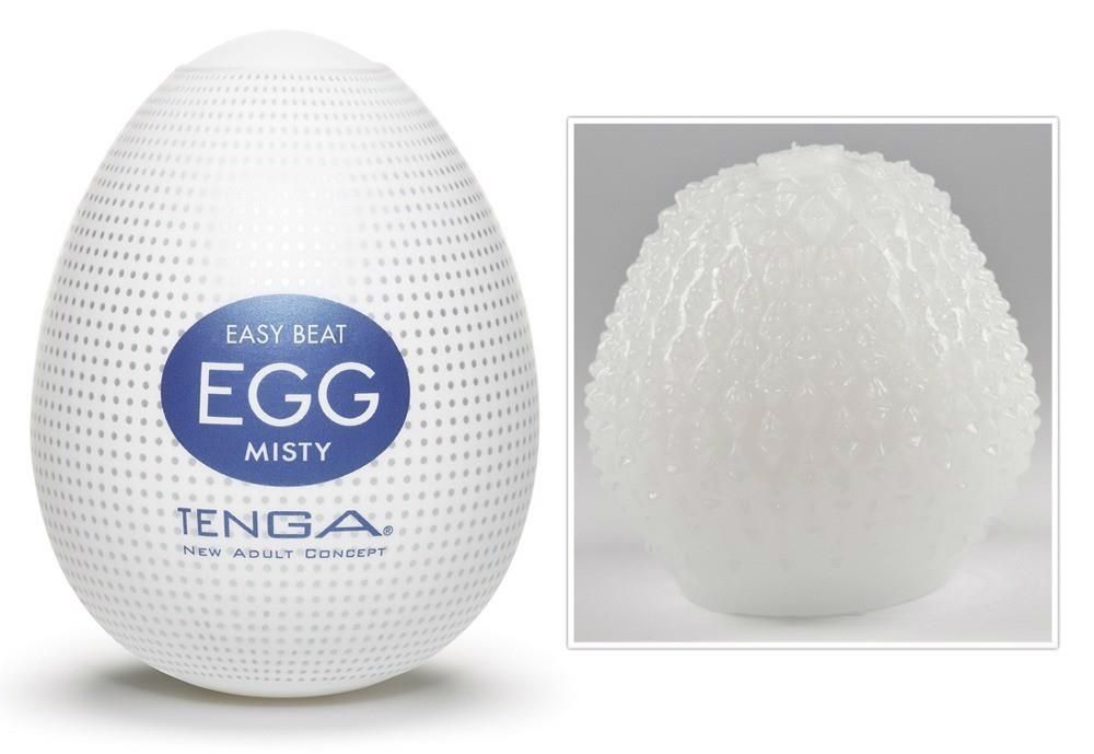 Мастурбатор яйцо Tenga Egg Hard Boiled Misty (белый)