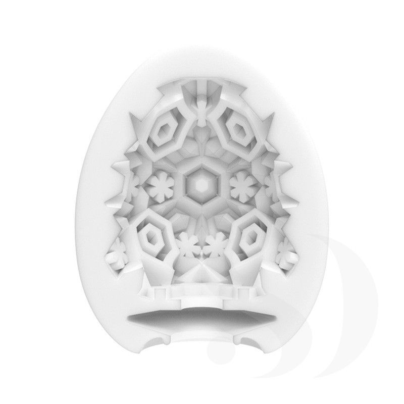 Мастурбатор яйцо Tenga Egg Snow Crystal (белый)