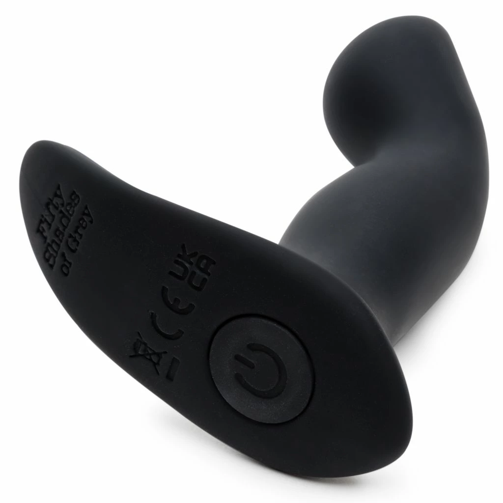 Стимулятор простаты Fifty Shades of Grey Sensation P-Spot, 10 см (черный)