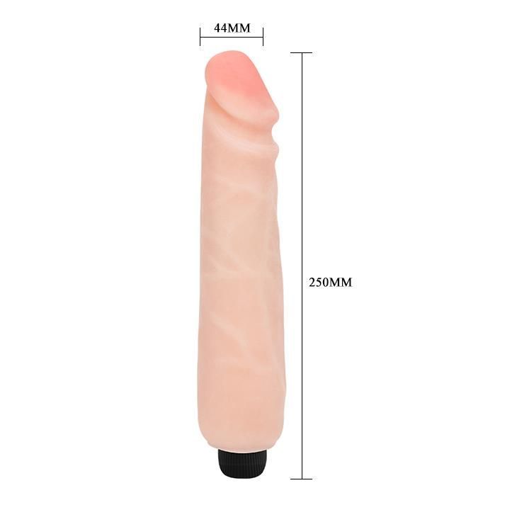 Вибратор Cyberskin Big Vibe Flesh, 24,8 см (телесный)