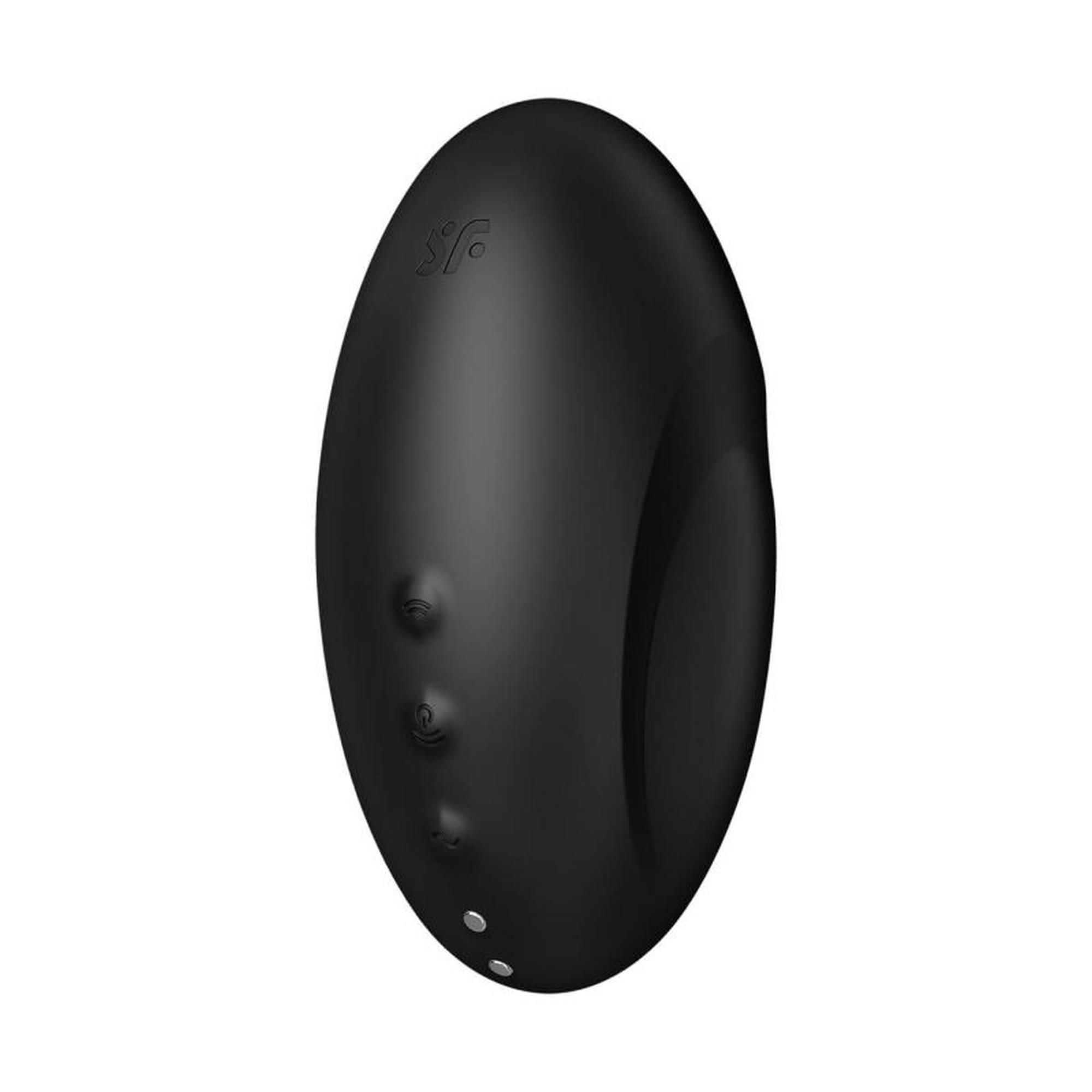 Вакуумний стимулятор клітора з вібрацією Satisfyer Vulva Lover 3 (чорний)