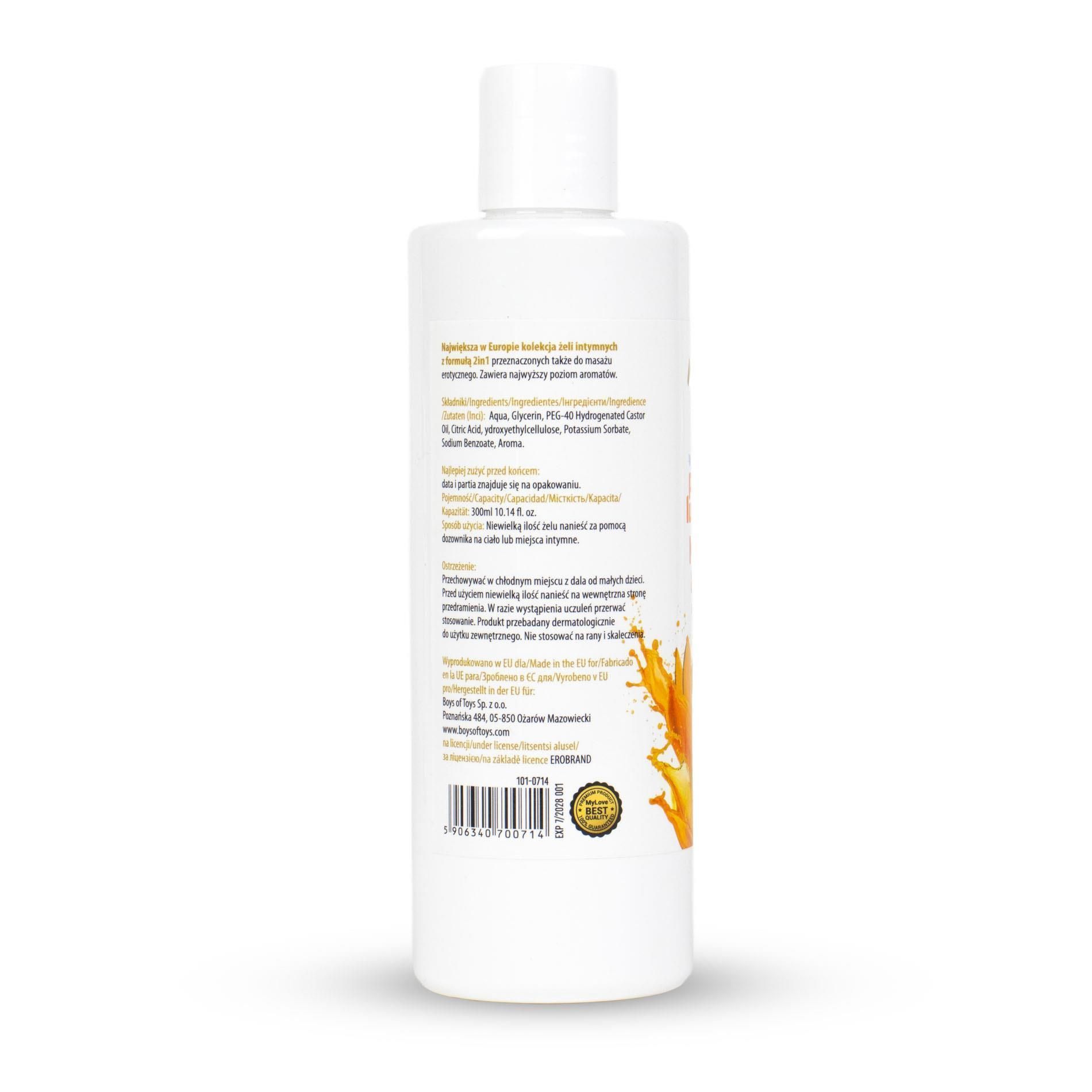Лубрикант MyLove Aroma Series Intim&Massage 2in1 Melon, 300 мл