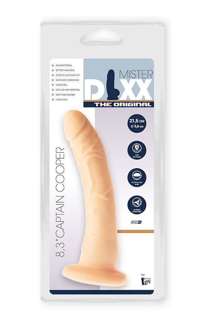 Фаллоимитатор Mr Dixx Captain Cooper 8 Inch, 21.5 см (телесный)