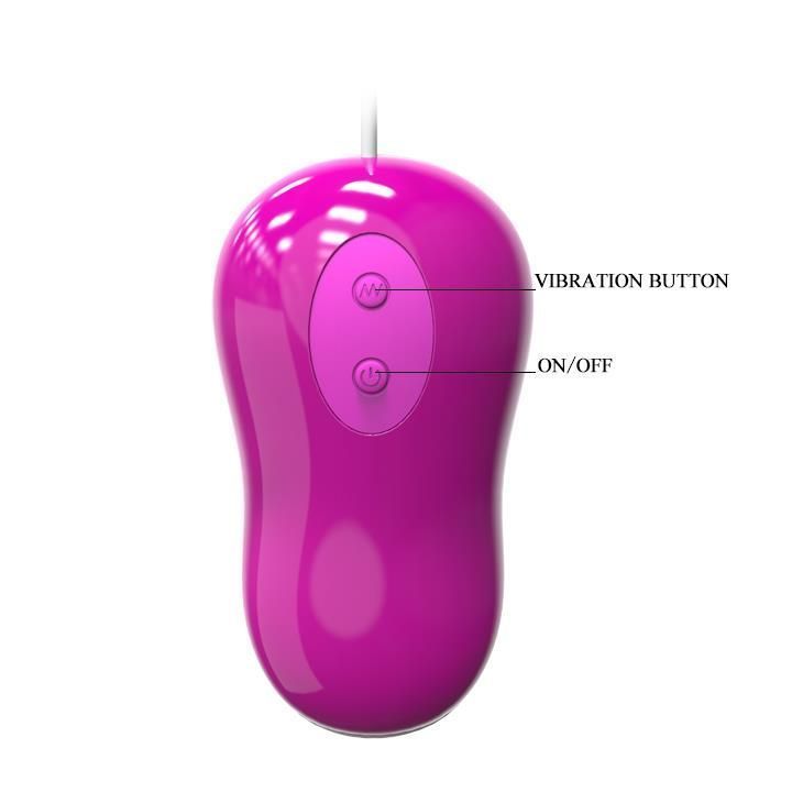Виброяйцо Pretty Love Avery Vibrating Egg, 5,8 см (фиолетовый)