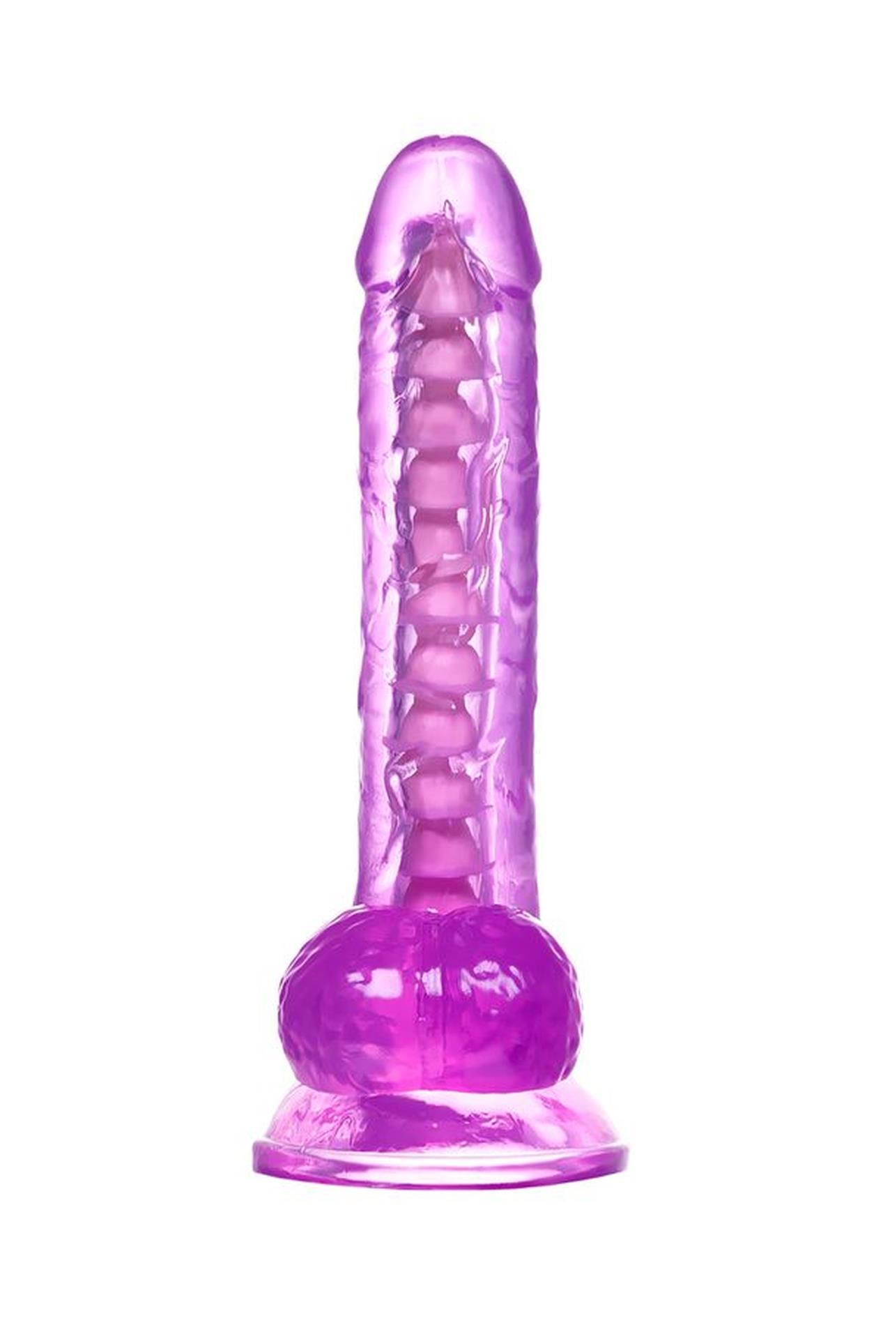 Toyfa Celiam - Dildo, Fioletowy, 20.5 cm