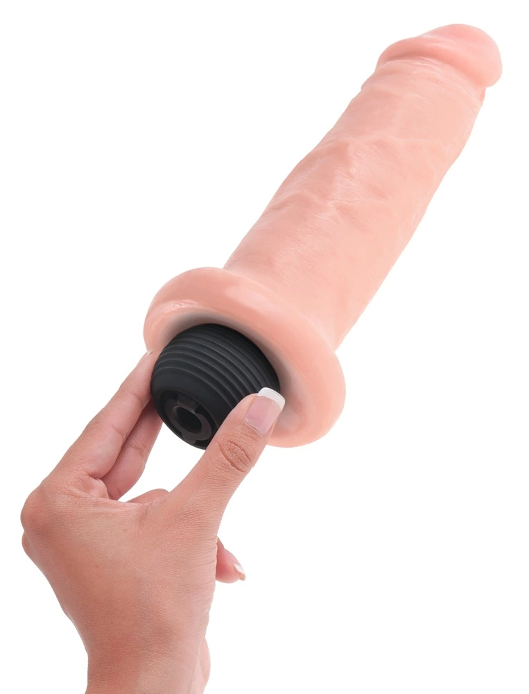 Фаллоимитатор King Cock Squirting Cock, 21,6 см (телесный)