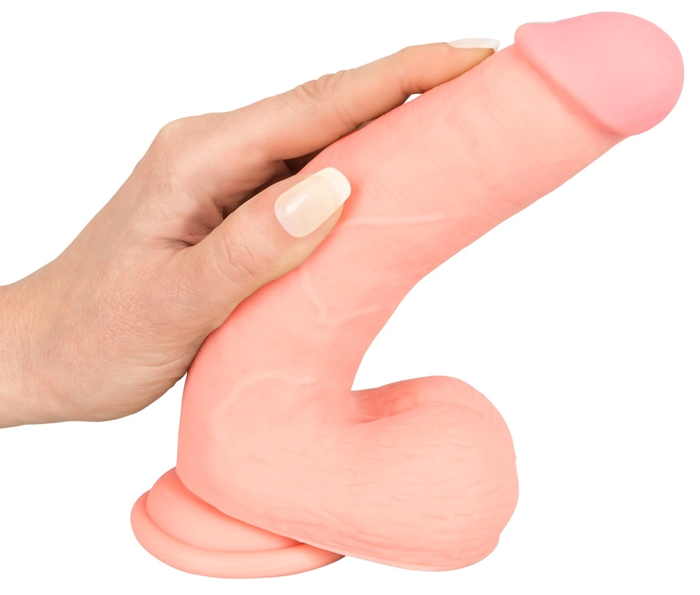 Фаллоимитатор Medical Silicone Dildo, 20 см (телесный)
