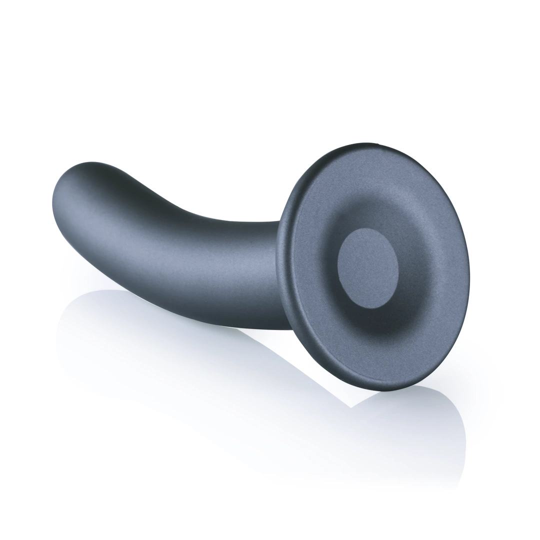 Фаллоимитатор Ouch! Smooth G-Spot Dildo 7'', 17.7 см (серый)