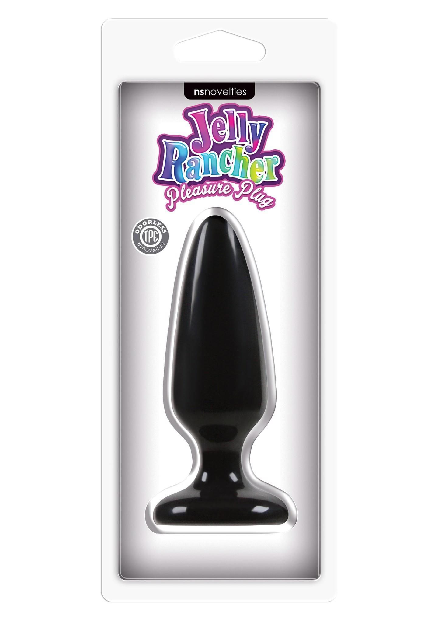 Анальна пробка Pleasure Plug Medium, 12,7 см (чорний)