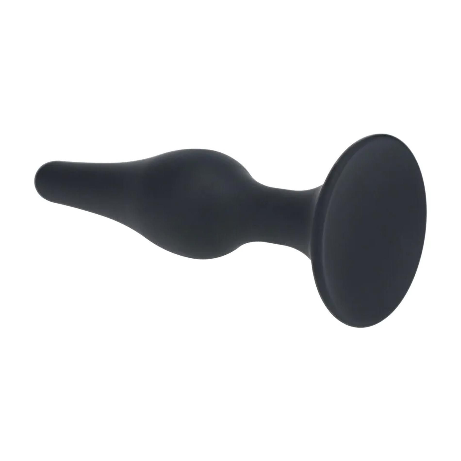 Korek analny Levelz Slim Anal Plug XL, 15.5 cm (czarny)