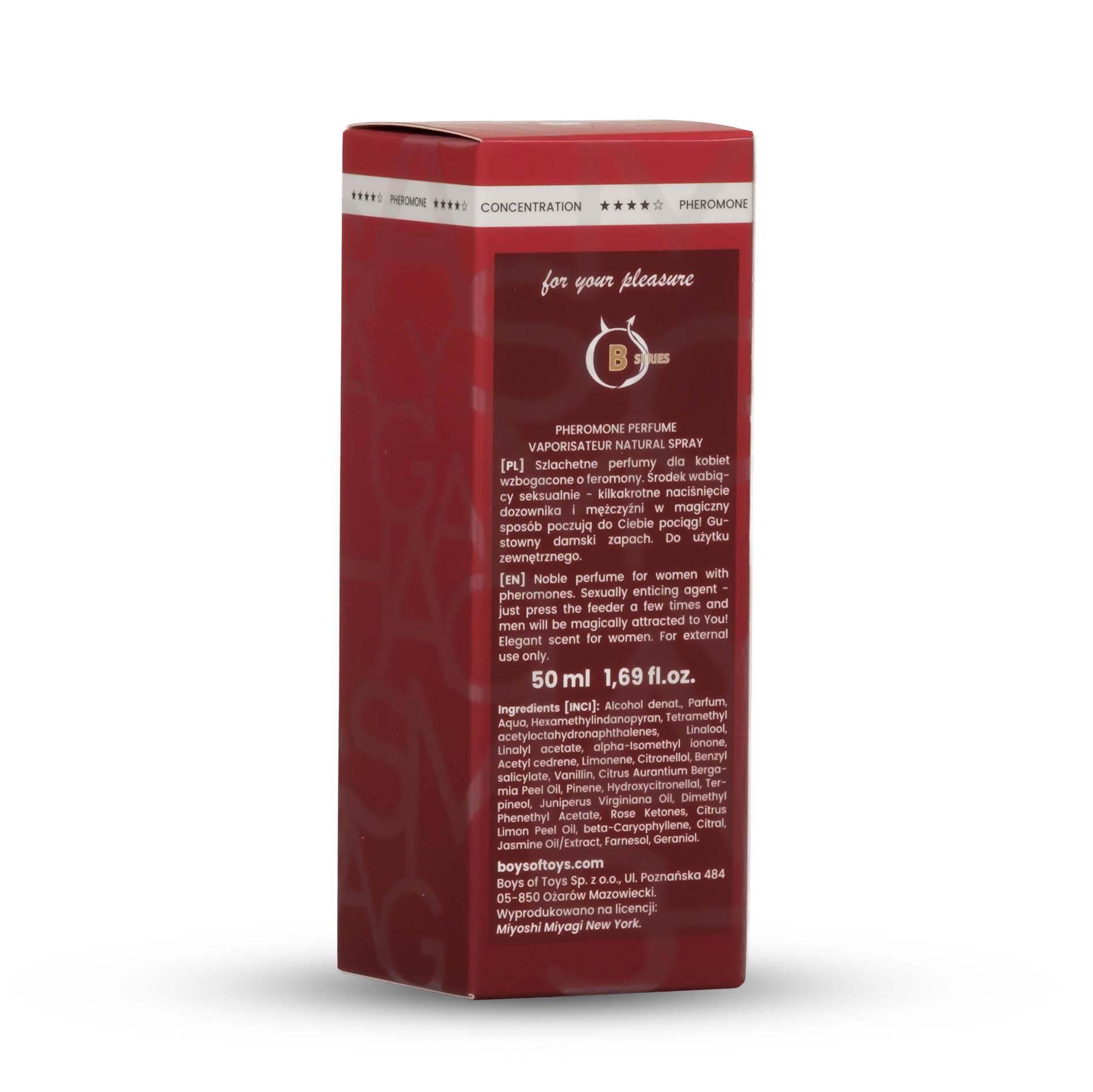 Perfumy z feromonami dla kobiet Miyoshi Miyagi Instinct Femme, 50 ml