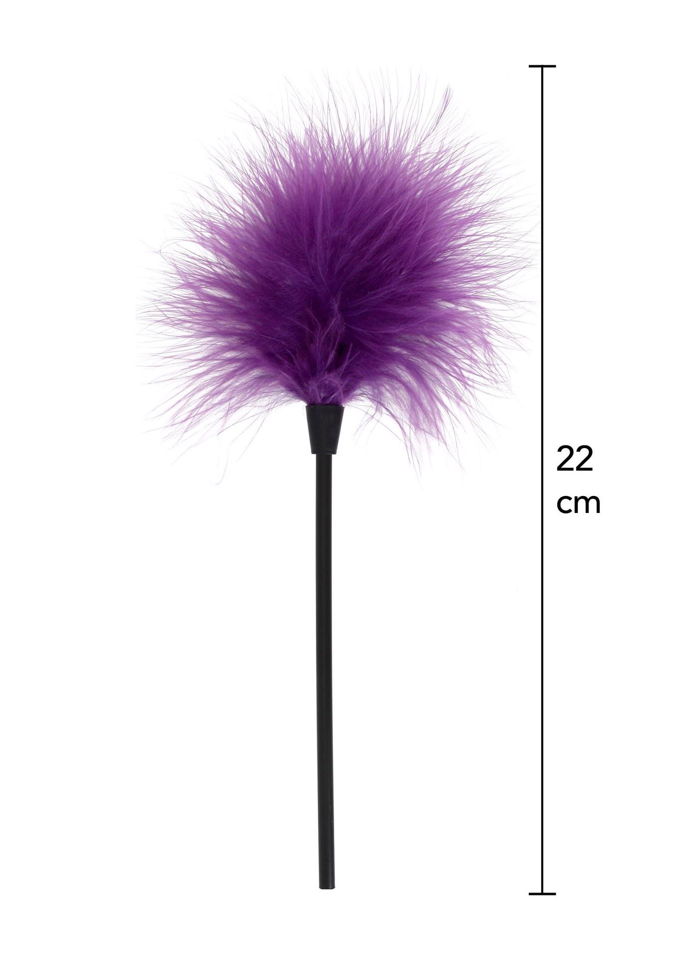 Тиклер-перо Sexy Feather, 22 см (фиолетовый)
