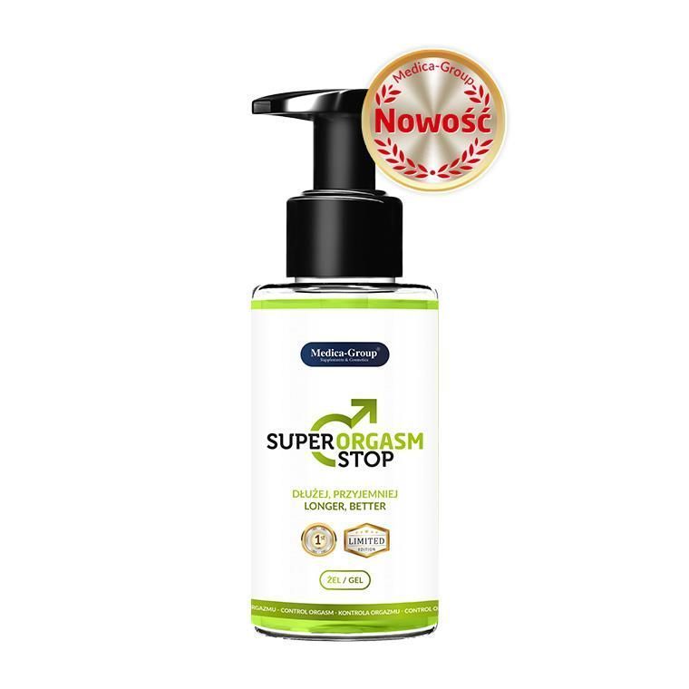 Żel przedłużający Medica-Group Super Orgasm Stop, 150 ml
