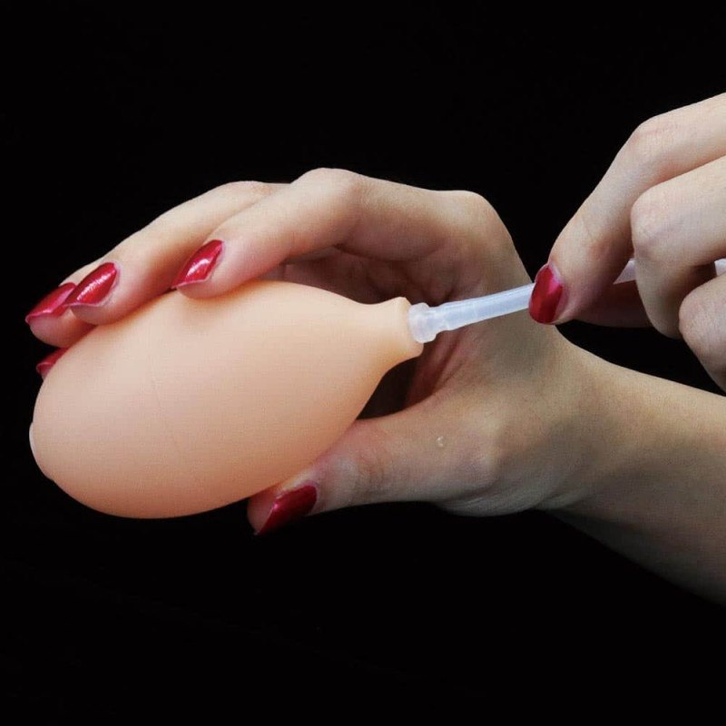 Фаллоимитатор Cumming Softee Soft Ejaculation Cock With Ball 8", 20.3 см (телесный)
