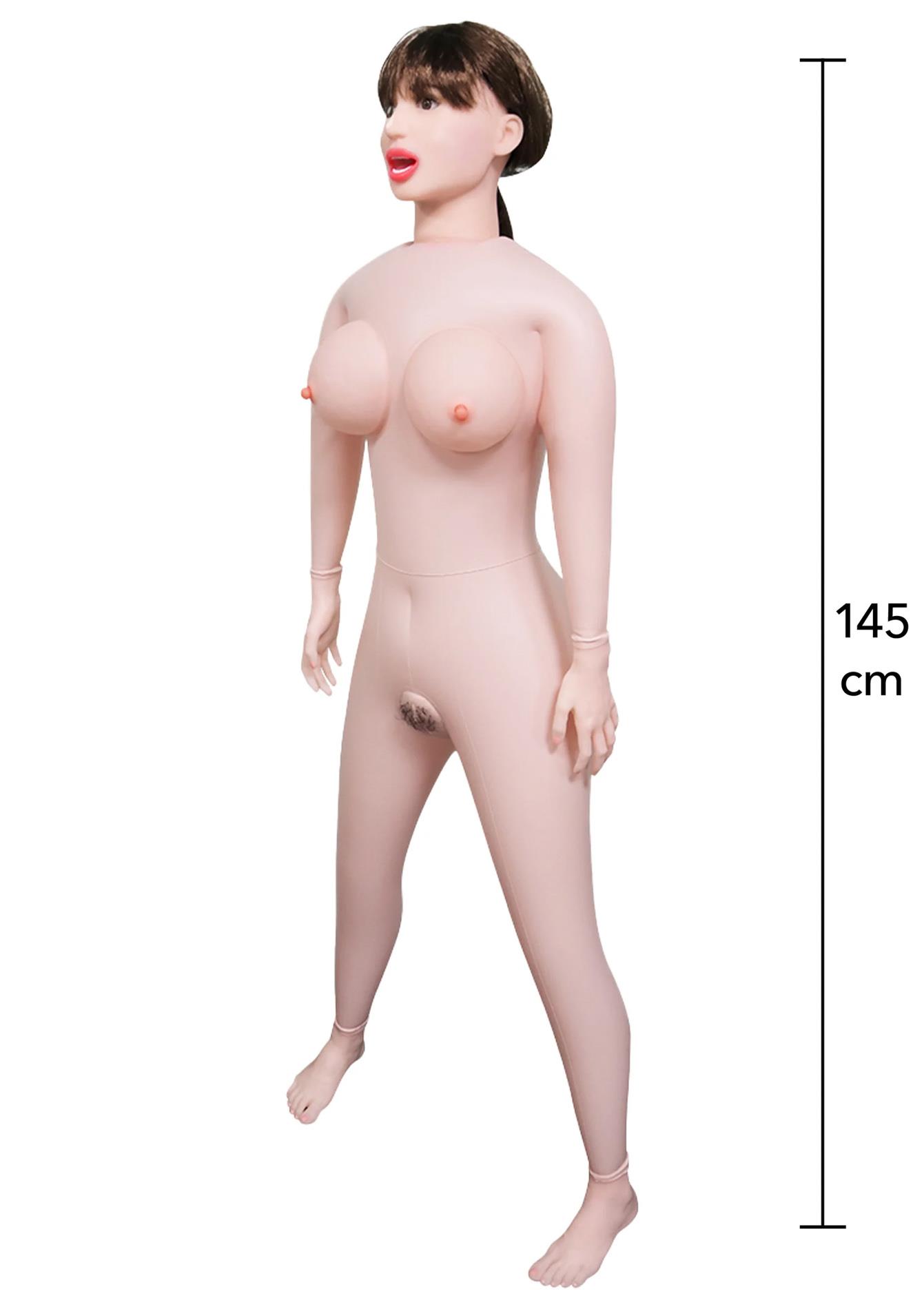 Hidden Desire Foxy Roxy Inflatable Doll - Lalka erotyczna, W kolorze cielistym, 145 cm