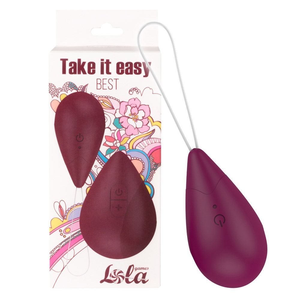 Виброяйцо Take it Easy Best, 6 см (розовый)