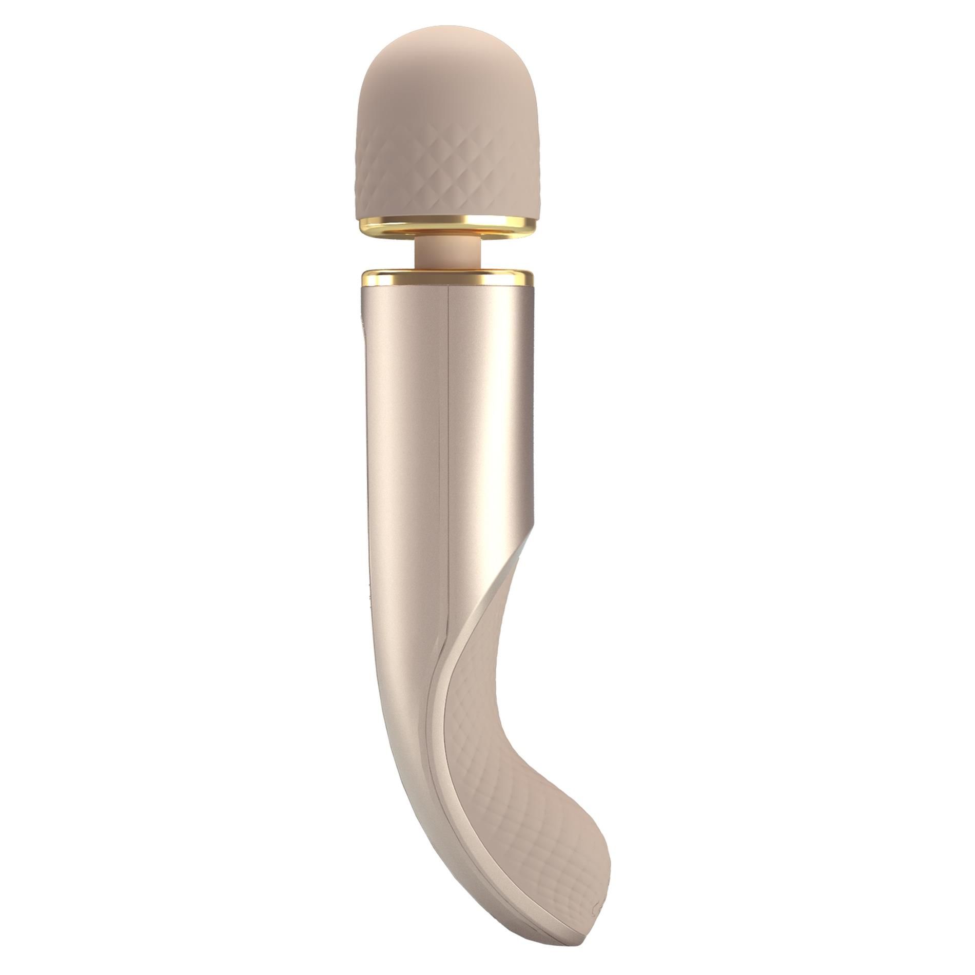 Вибромассажер Pretty Love Interesting Massager, 29 см (золотой)