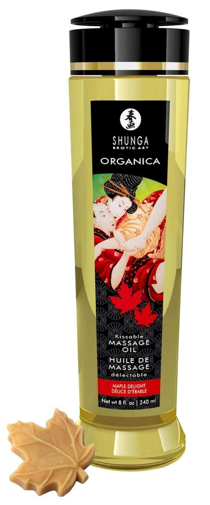 Массажное масло Shunga Organica Maple Delight, 240 мл