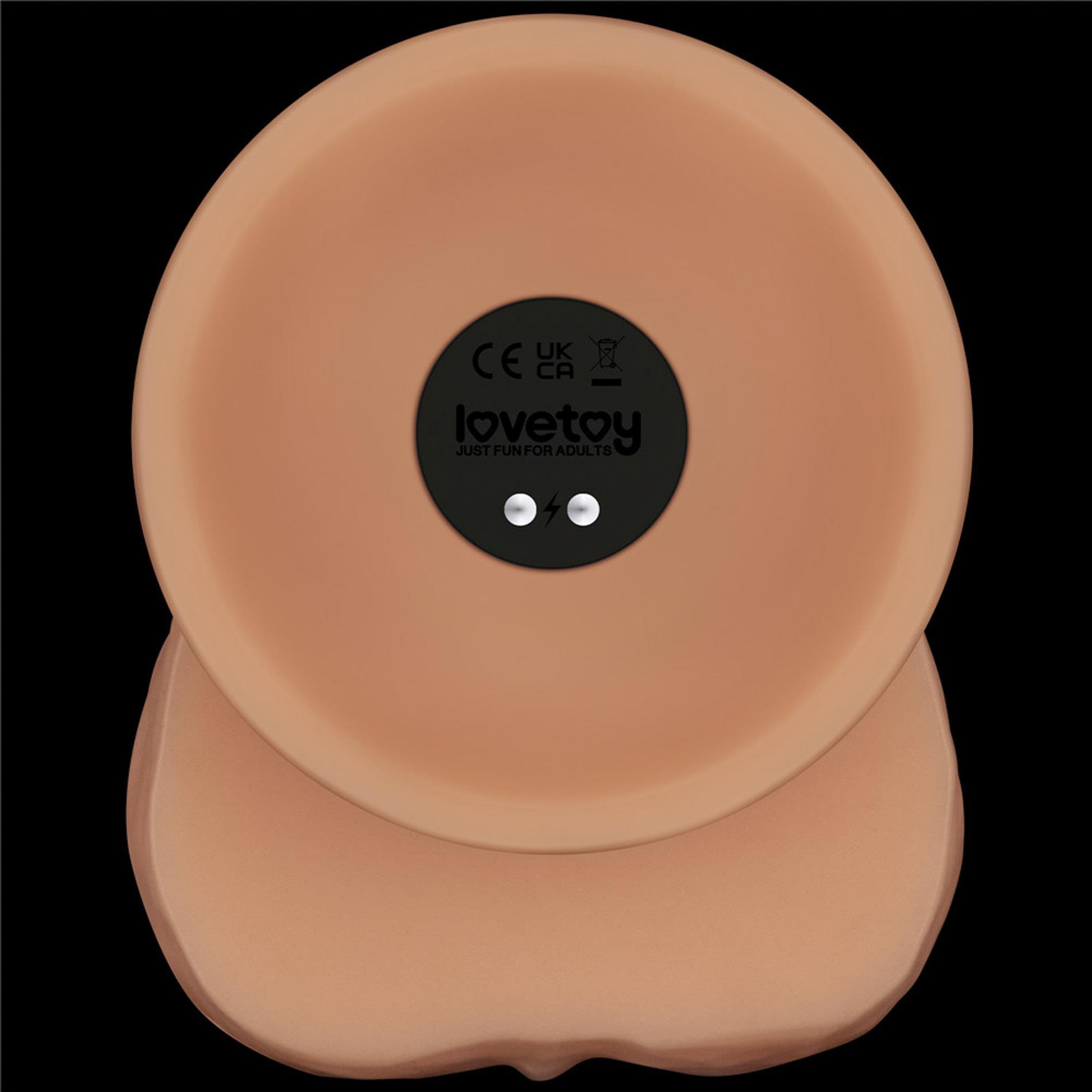 Вибратор Lovetoy Power Basics Cock 8.5'', 21.6 см (телесный)