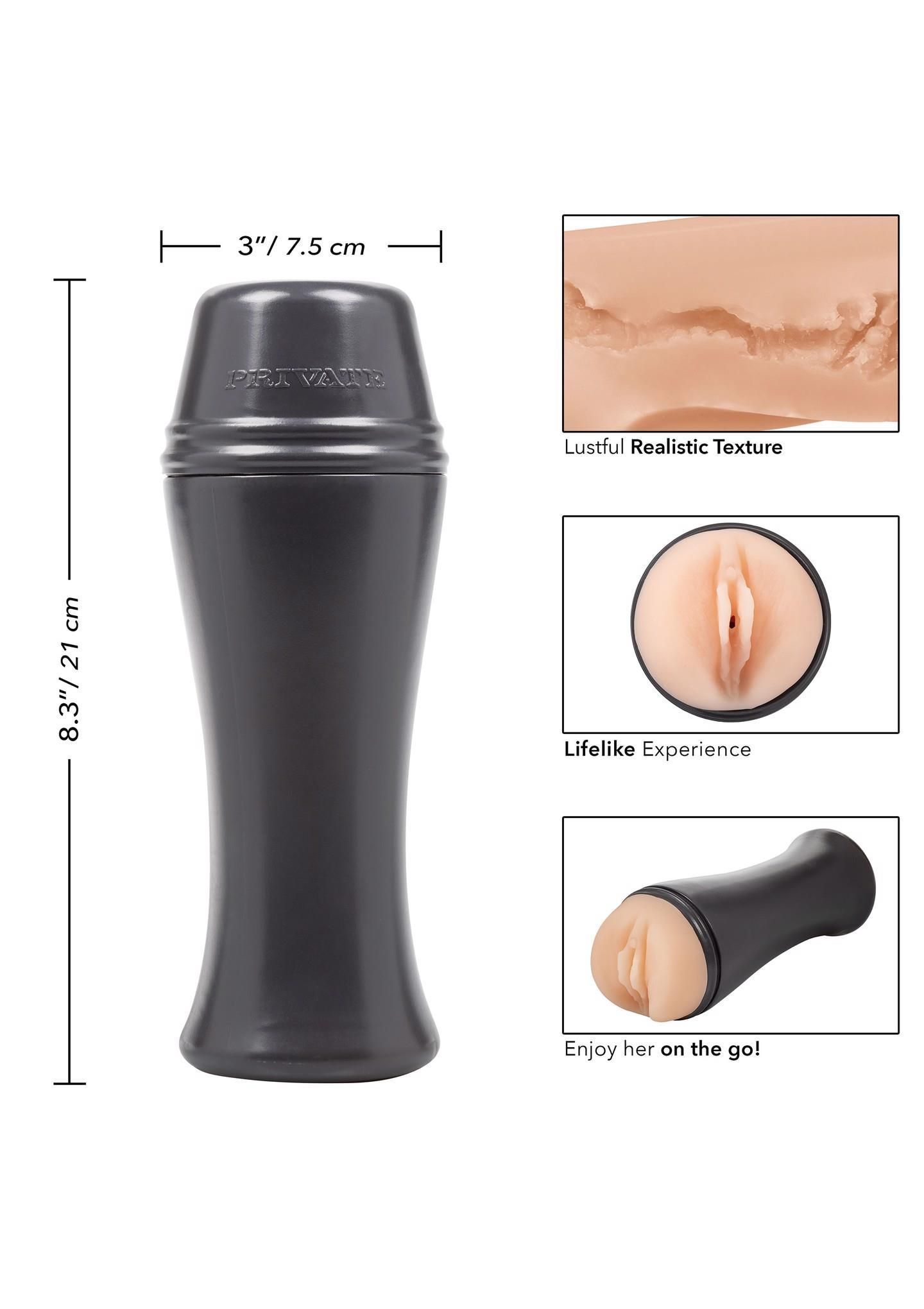 Мастурбатор Private To Go Naughty Lolita Pussy (телесный)