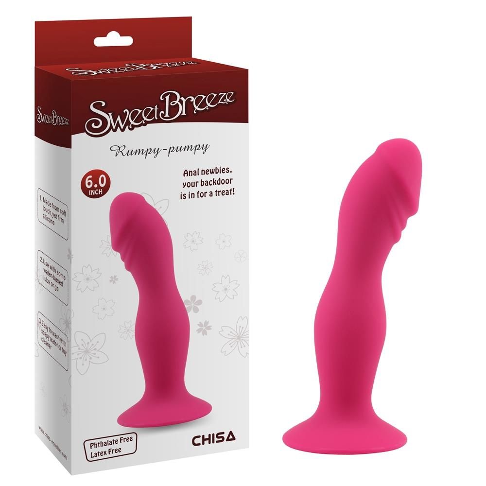 Фаллоимитатор анальный Sweet Breeze Rumpy-Pumpy, 15,2 см (розовый)