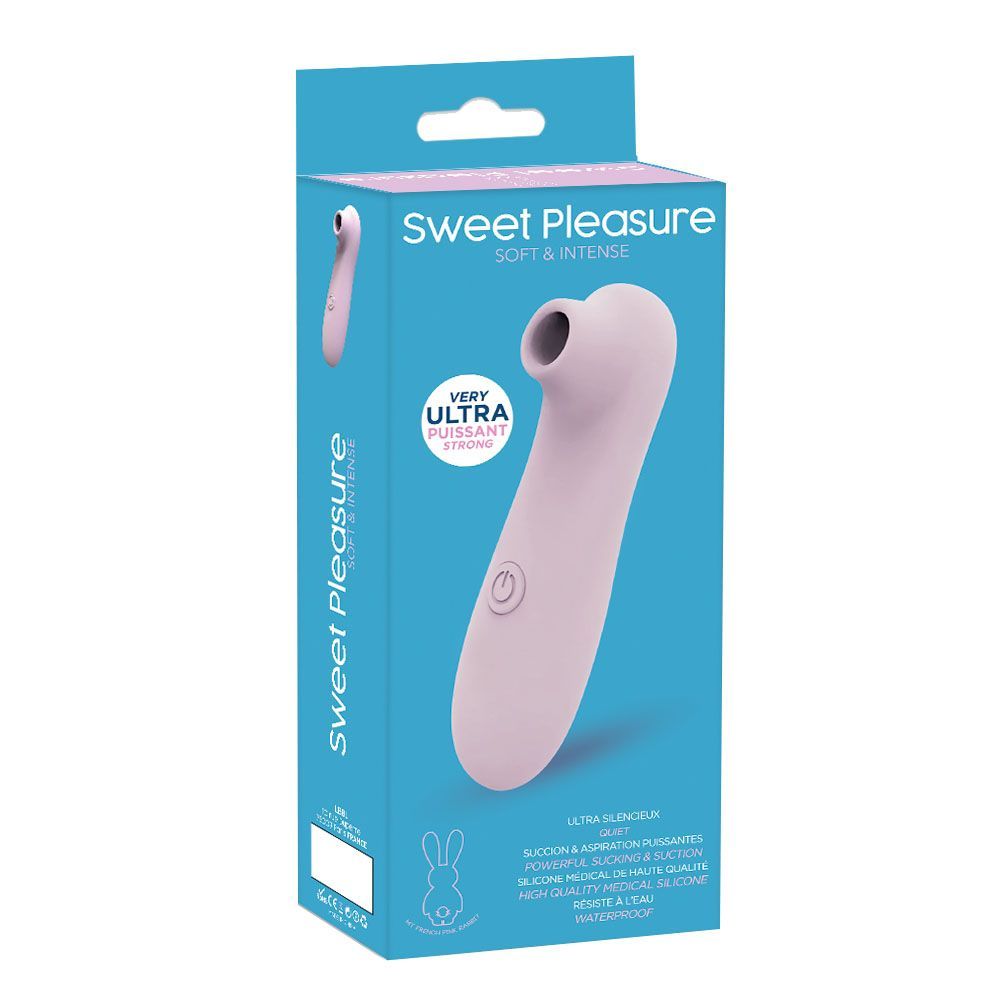 Вакуумный стимулятор клитора Clara Morgane Pro Sweet Pleasure Rose Pale (светло-розовый)
