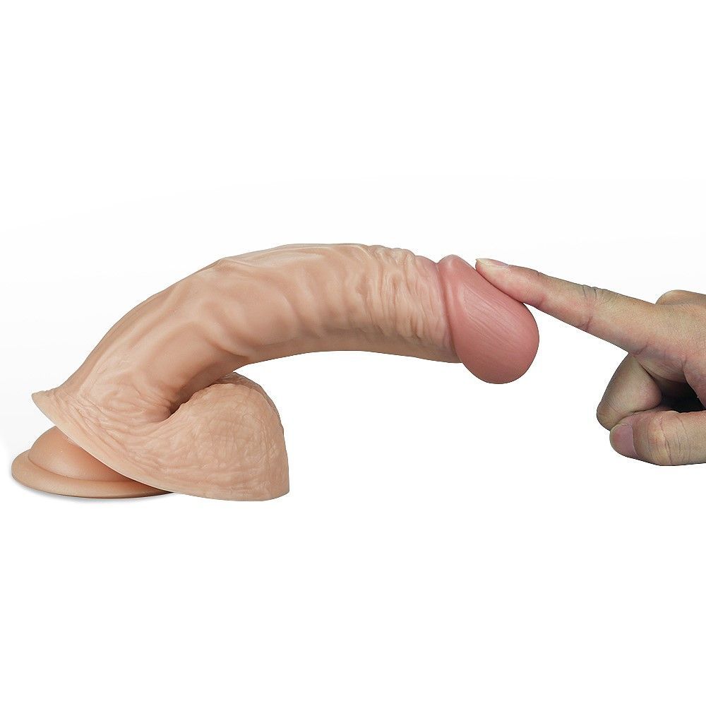 Dildo Lovetoy Real Extreme, 22 cm (w kolorze cielistym)