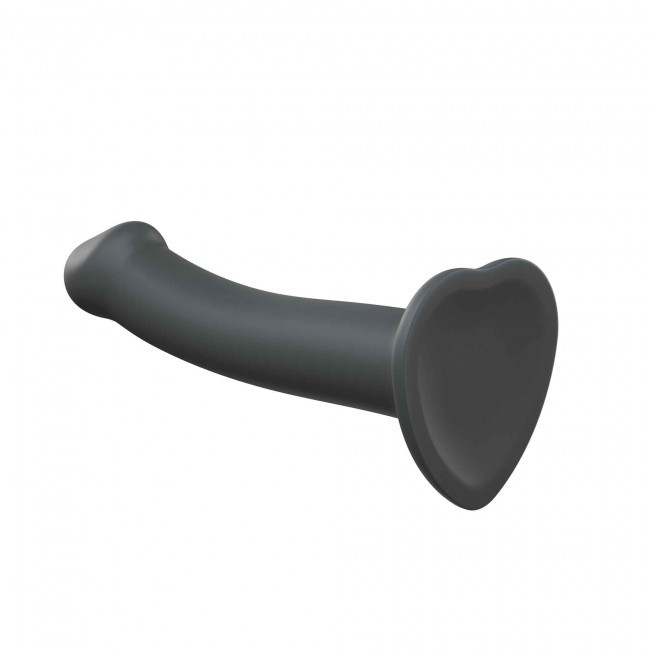 Dildo Strap-On-Me Dual Density Bendable XL, 20 cm (szary)