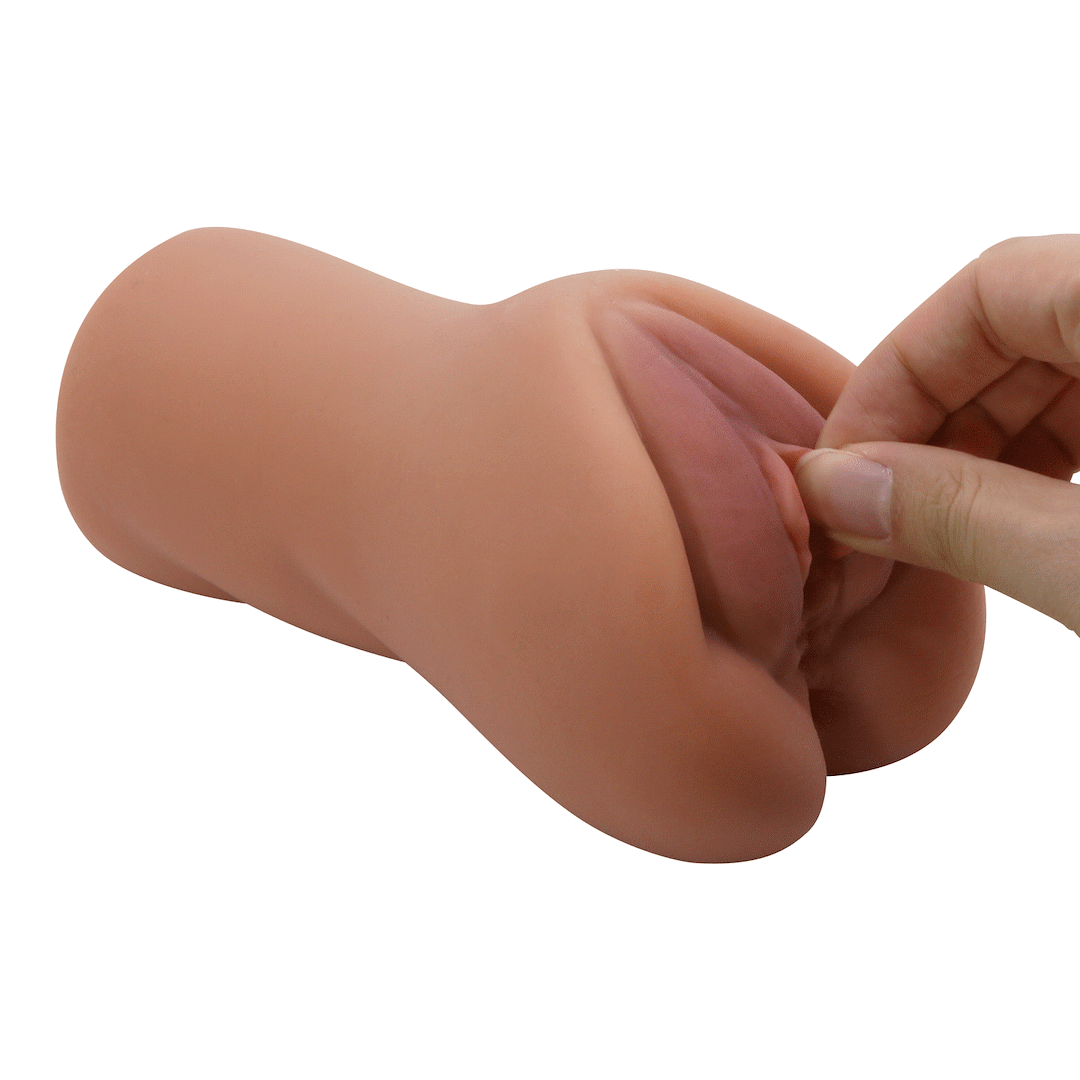 Crazy Bull Eliana - Realistyczny masturbator, Brązowy, 16.5 cm