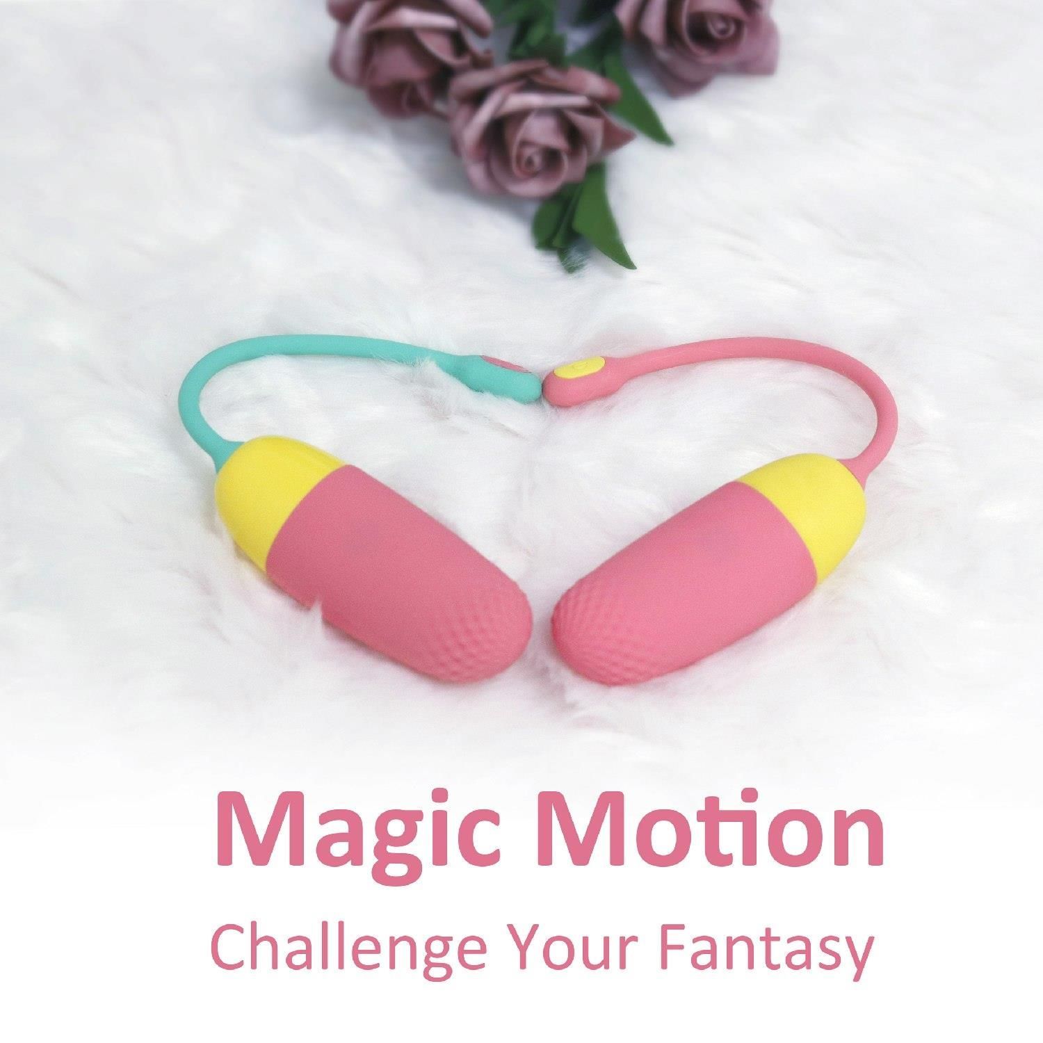 Виброяйцо Magic Motion Magic Vini, 23.7 см (оранжевый)