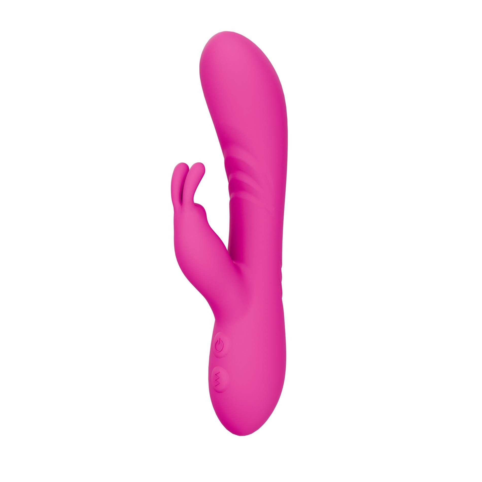 Wibrator królik B - Series Cute Jade, 17.8 cm (różowy)