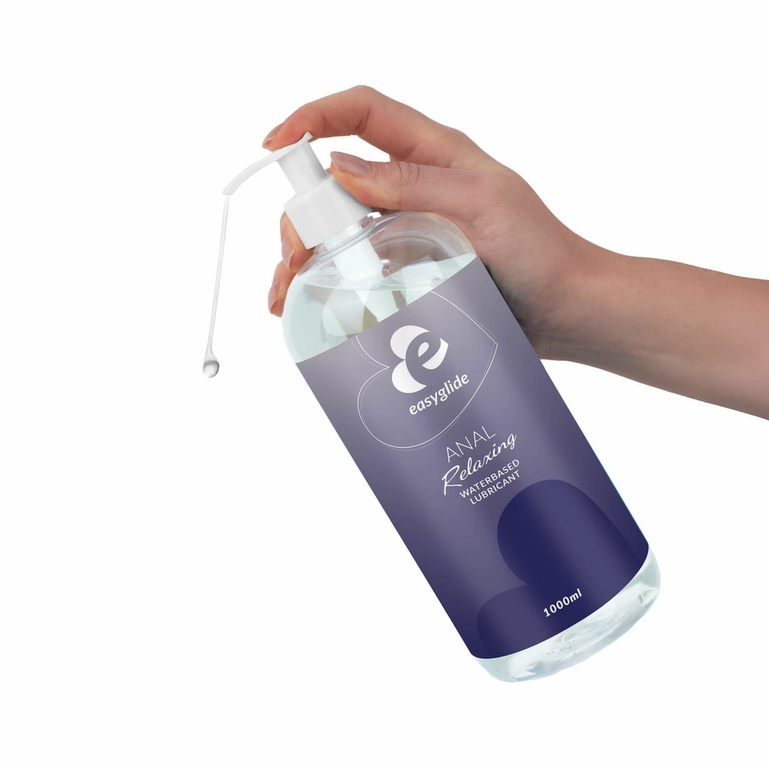 EasyGlide Anal Relaxing - Lubrykant na bazie wody, Bez zapachu i smaku, 1000 ml