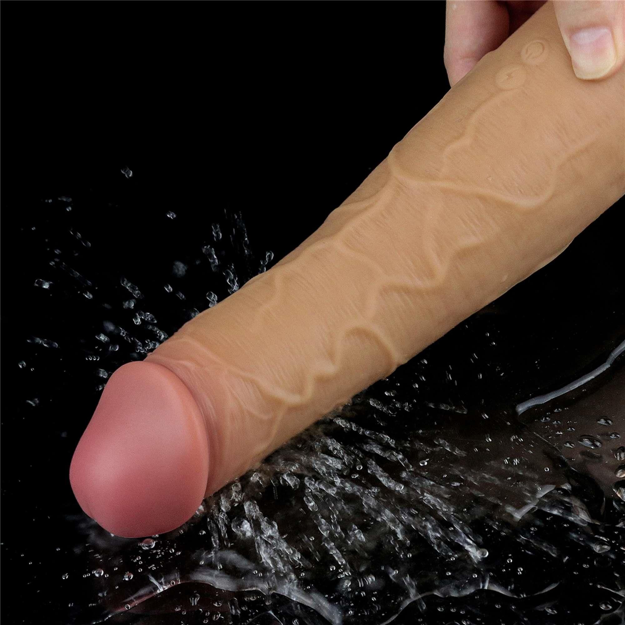 Реалистичный вибратор Lovetoy Nature Cock, 20,5 см (телесный)
