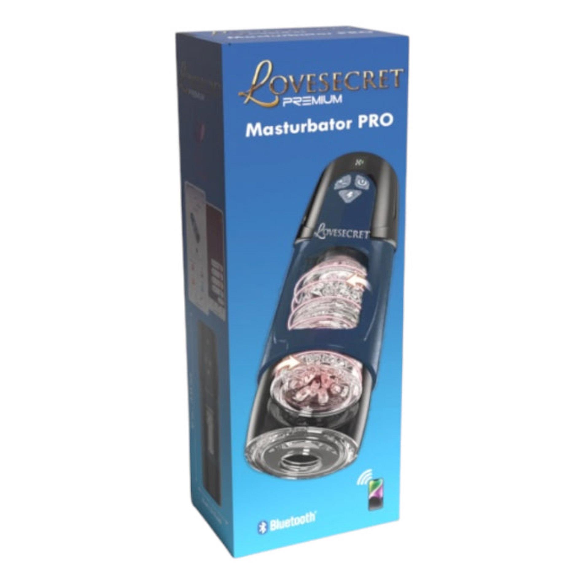 Автоматический мастурбатор Lovesecret Premium Masturbator Pro (синий)