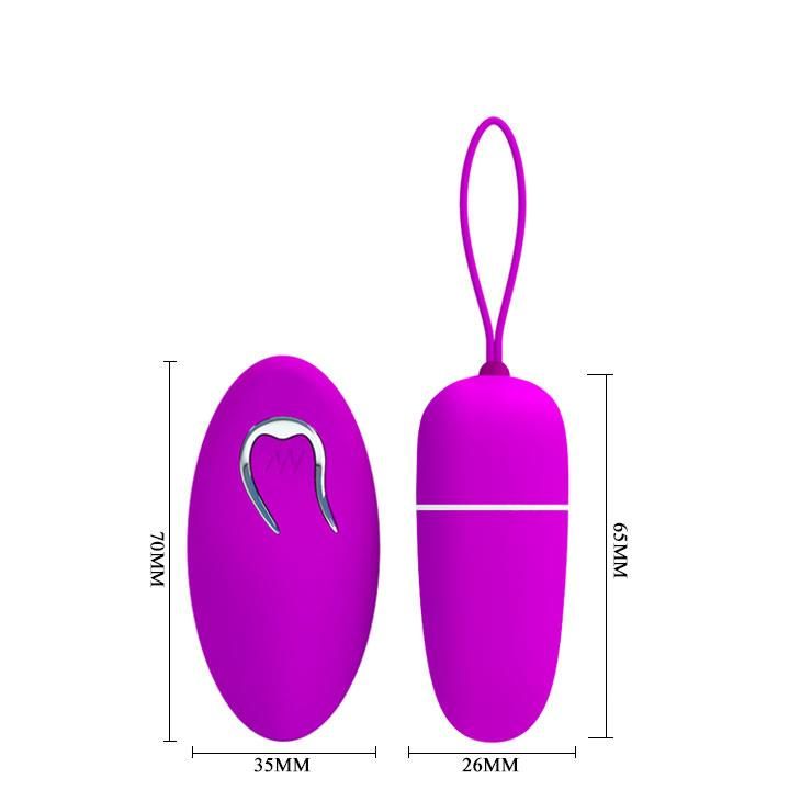 Wibrujące jajko Pretty Lov Wireless control Egg, 6,5 cm (fioletowy)