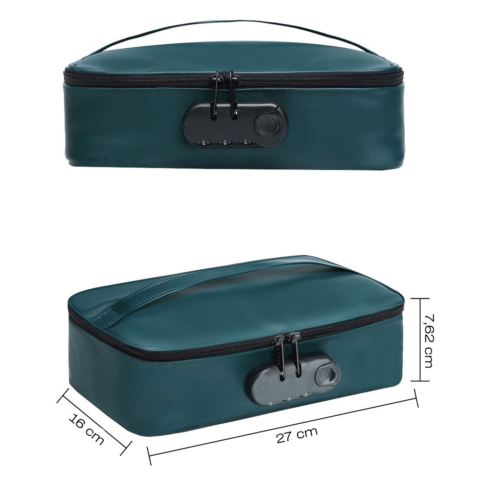 Dorcel - Kuferek na akcesoria erotyczne, Zielony, 27 cm