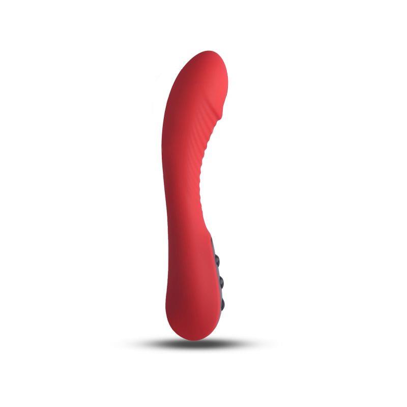 Toyz4lovers Sweet Love Red - Wibrator, Czerwony, 18 cm