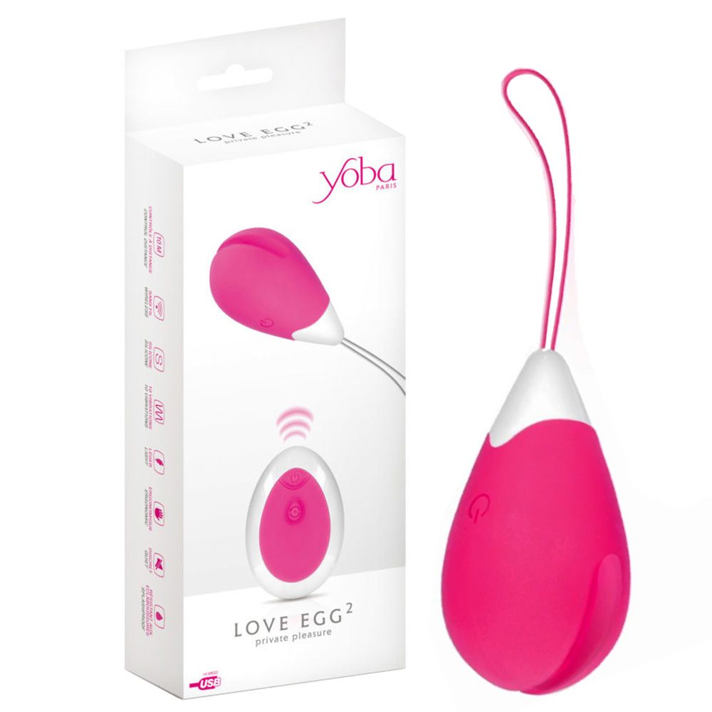 Виброяйцо Yoba Love Egg, 6 см (розовый)