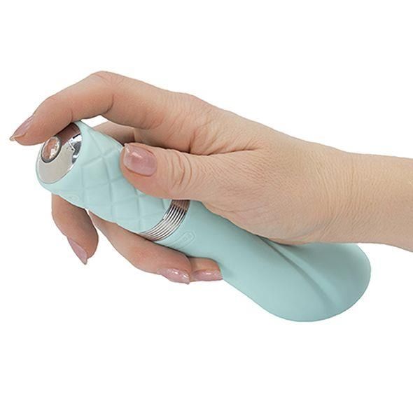 Вибратор Pillow Talk Sassy Teal, 19,8 см (голубой)