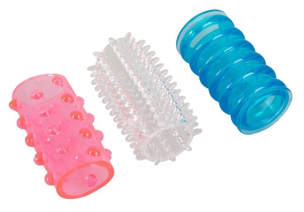 Набор насадок на пенис OrionTokio Sleeves, 3 шт (мульти)