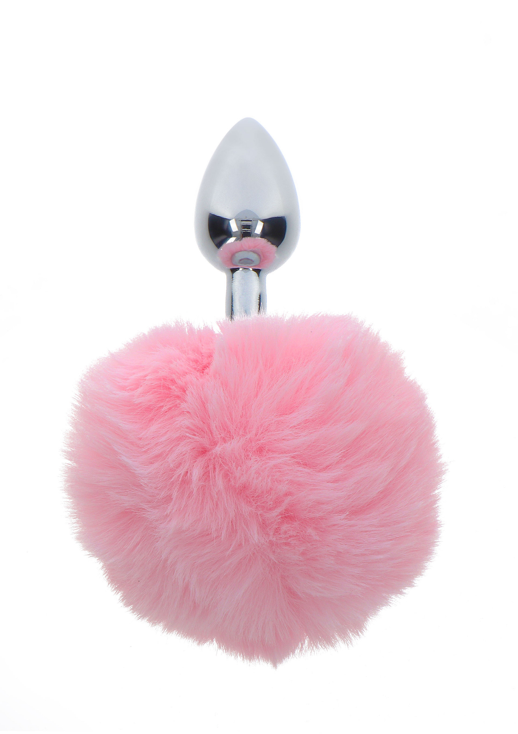 Анальна пробка з хвостиком Taboom Bunnytail Buttplug, 13,5 см (рожевий)
