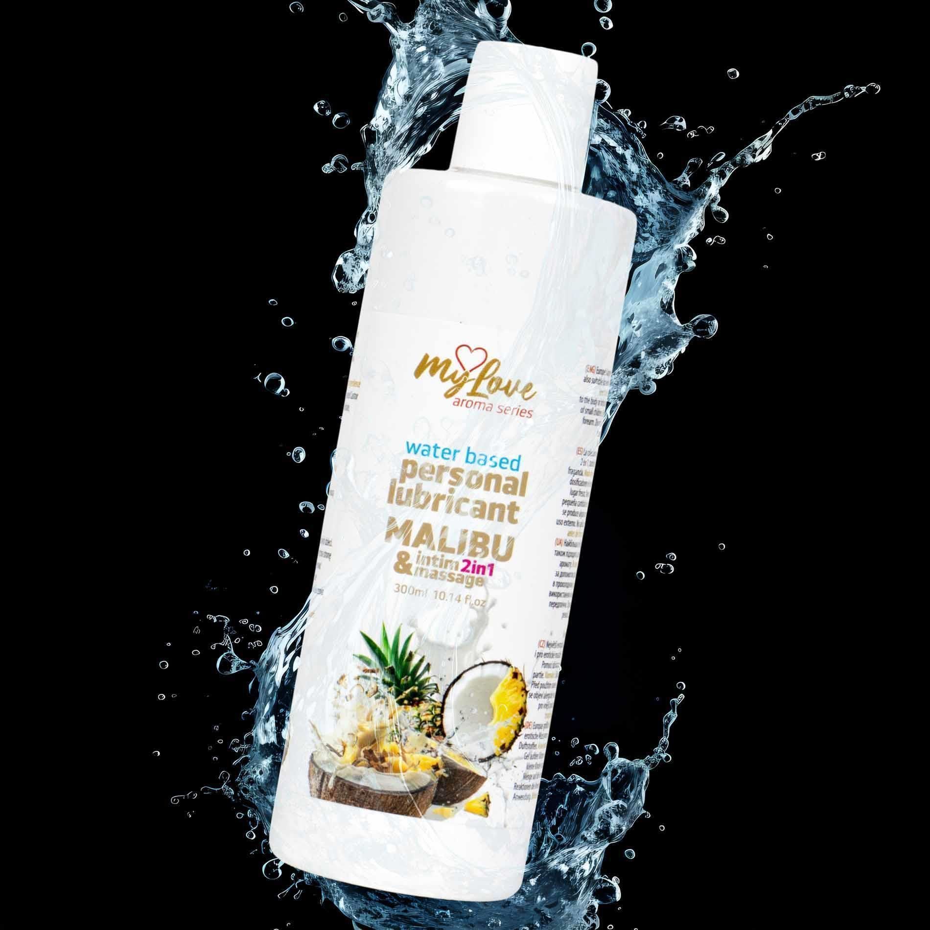 Лубрикант MyLove Aroma Series Intim&Massage 2in1 Malibu, 300 мл