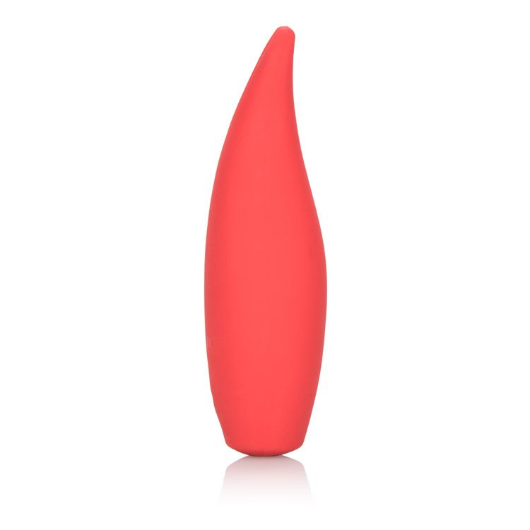 Вибратор для клитора CalExotics Red Hot Flare, 11,5 см (красный)