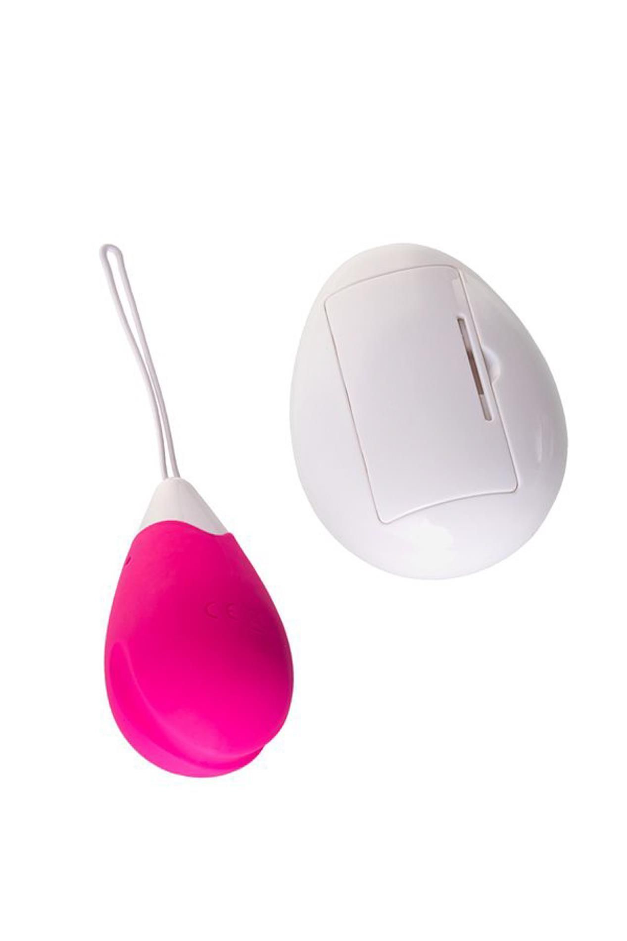 Виброяйцо A-Toys Vibrating egg, 12 см (розовый)