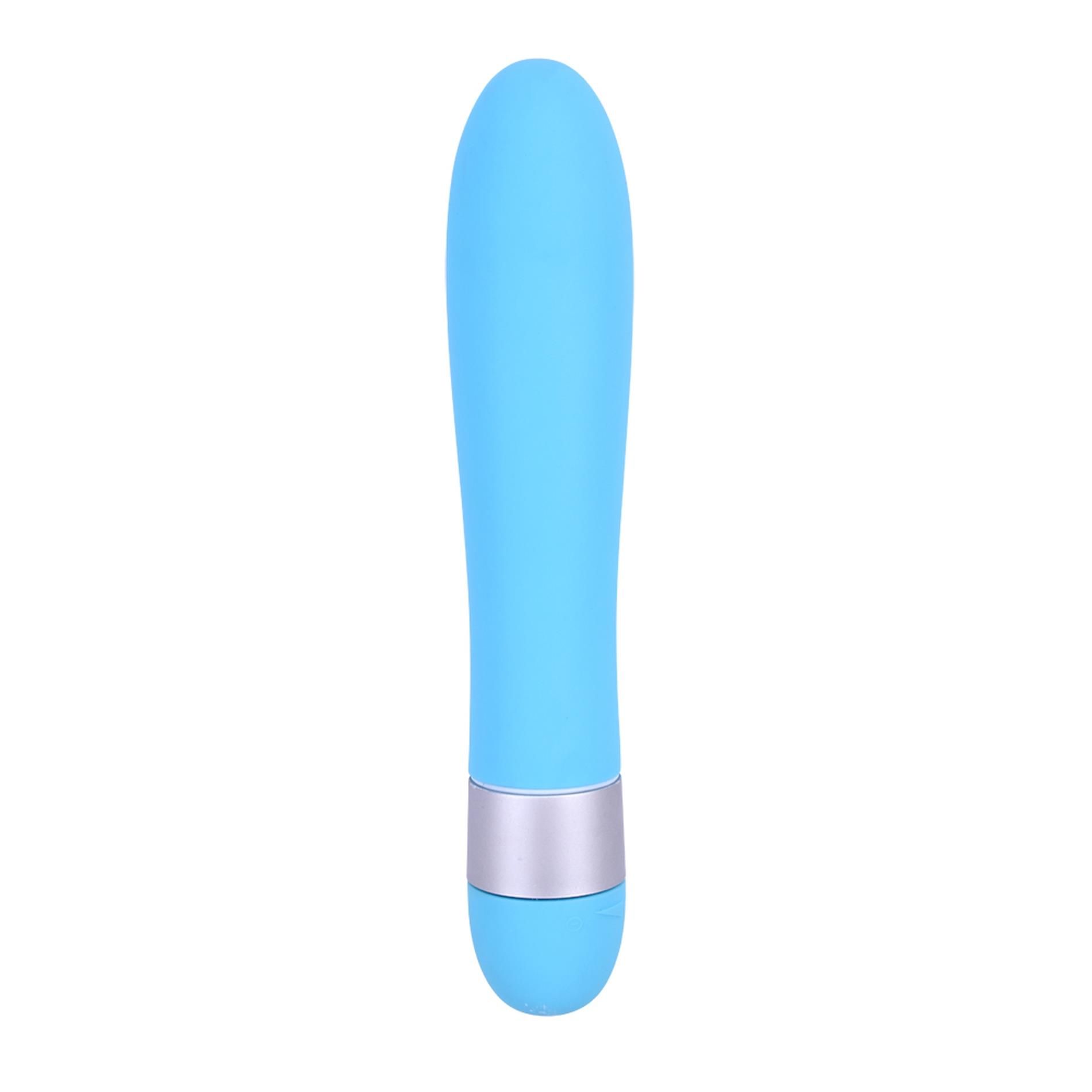 Вибратор M-Mello Precious Passion, 17 см (голубой)