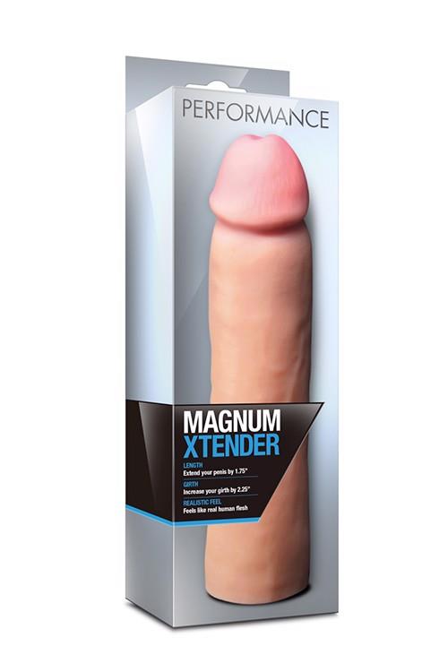 Насадка на пенис Performance Magnum Xtender, 21.5 см (телесный)